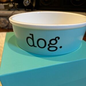 Tiffany & Co. Dog Food Bowl